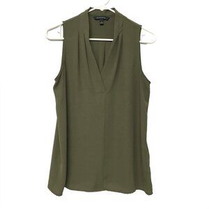 Banana Republic Green Sleeveless Blouse Size Small